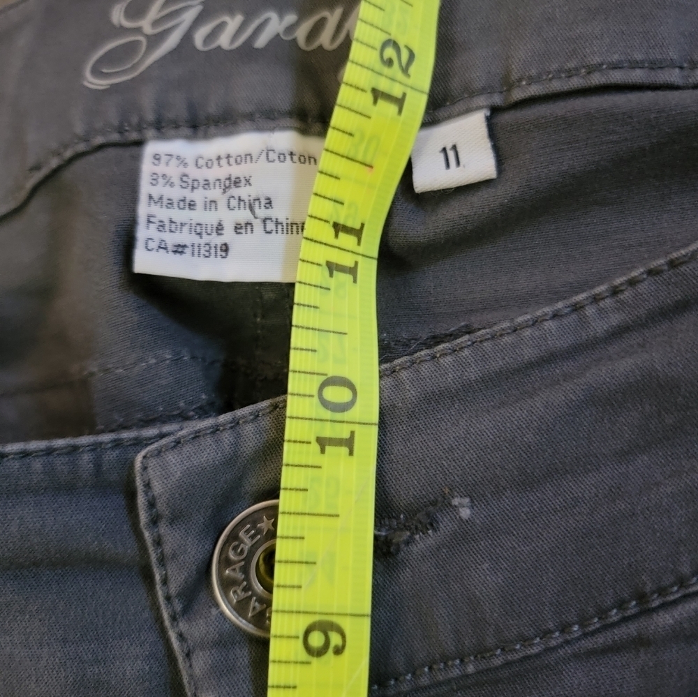 GARAGE Low Rise Flare pant size 11 - Picture 8 of 10